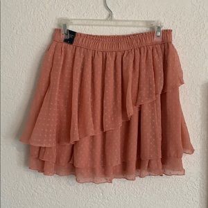 It’s a very cute skirt with ruffles